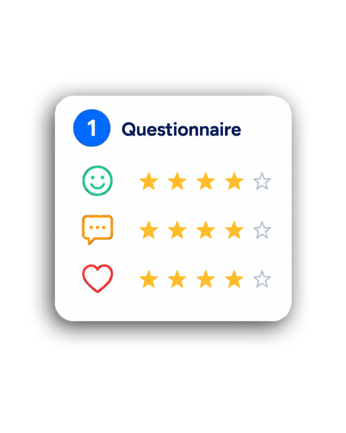 Questionnaire borne Avis Flash